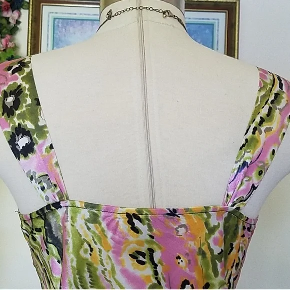 Bwear Pink and Green Sleeveless Top - Picture 4 of 8